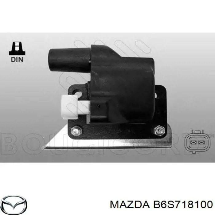 Cewka zapłonowa B6S718100 Mazda