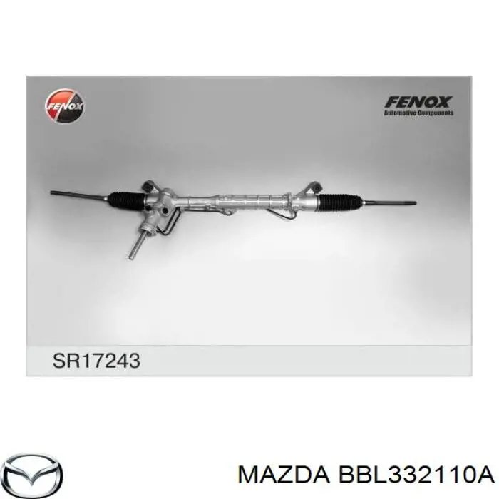 Do koszyka BBL332110A Mazda Listwa kierownicza (maglownica)