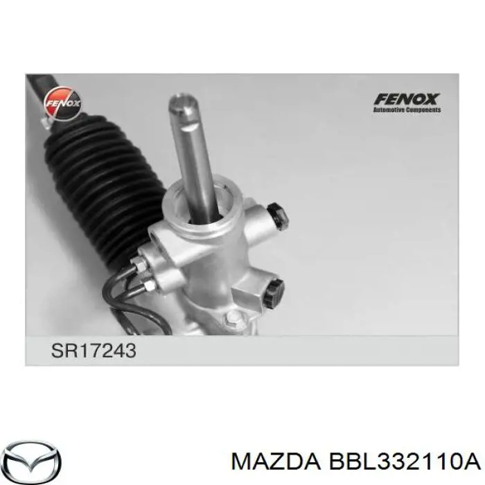 Listwa kierownicza (maglownica) Mazda BBL332110A cena, od 151,53 USD