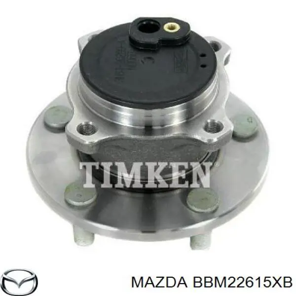 Piasta tylna Mazda BBM22615XB
