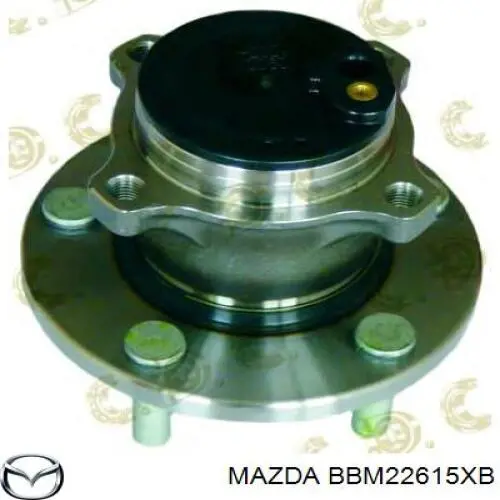 BBM22615XB Mazda Piasta tylna