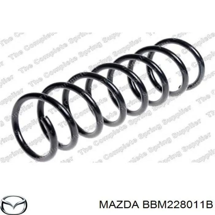 BBM228011B Mazda Sprężyna tylna