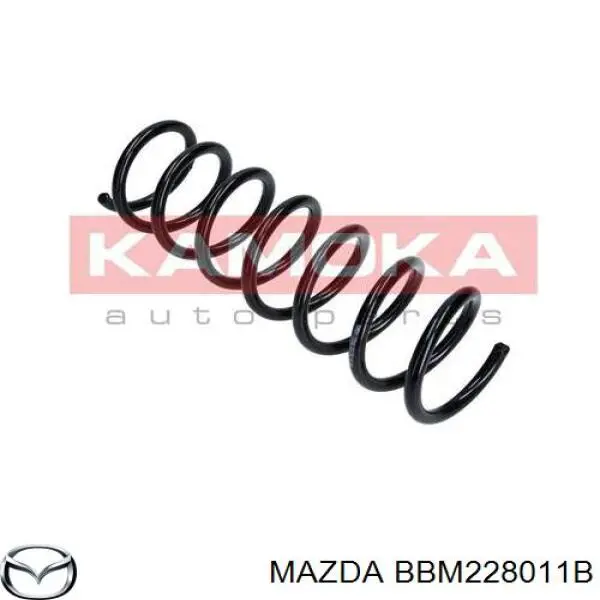 Do koszyka BBM228011B Mazda Sprężyna tylna
