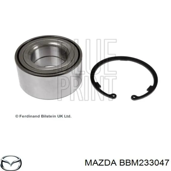 Do koszyka BBM233047 Mazda Łożysko piasty przedniej