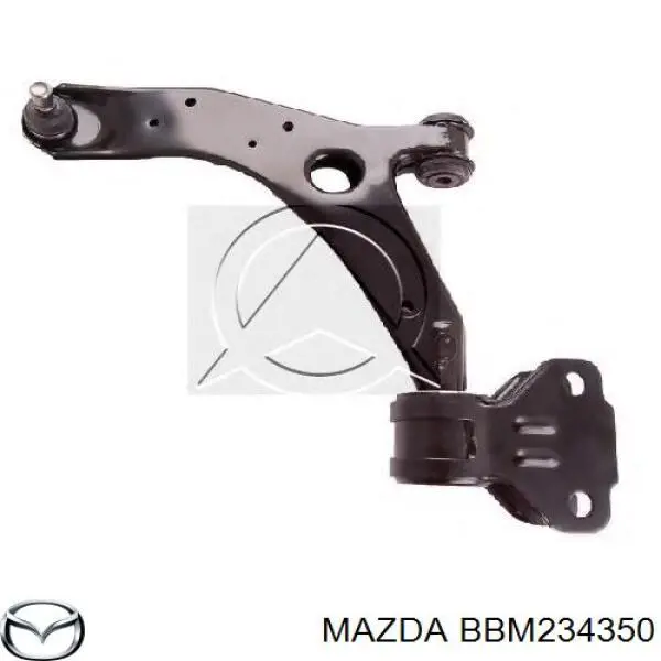 Wahacz zawieszenia przedniego dolny lewy Mazda BBM234350 cena, od 82,99 USD