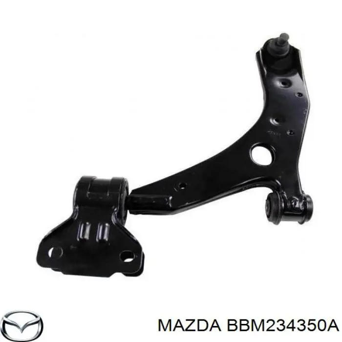 BBM234350A Mazda Wahacz zawieszenia przedniego dolny lewy
