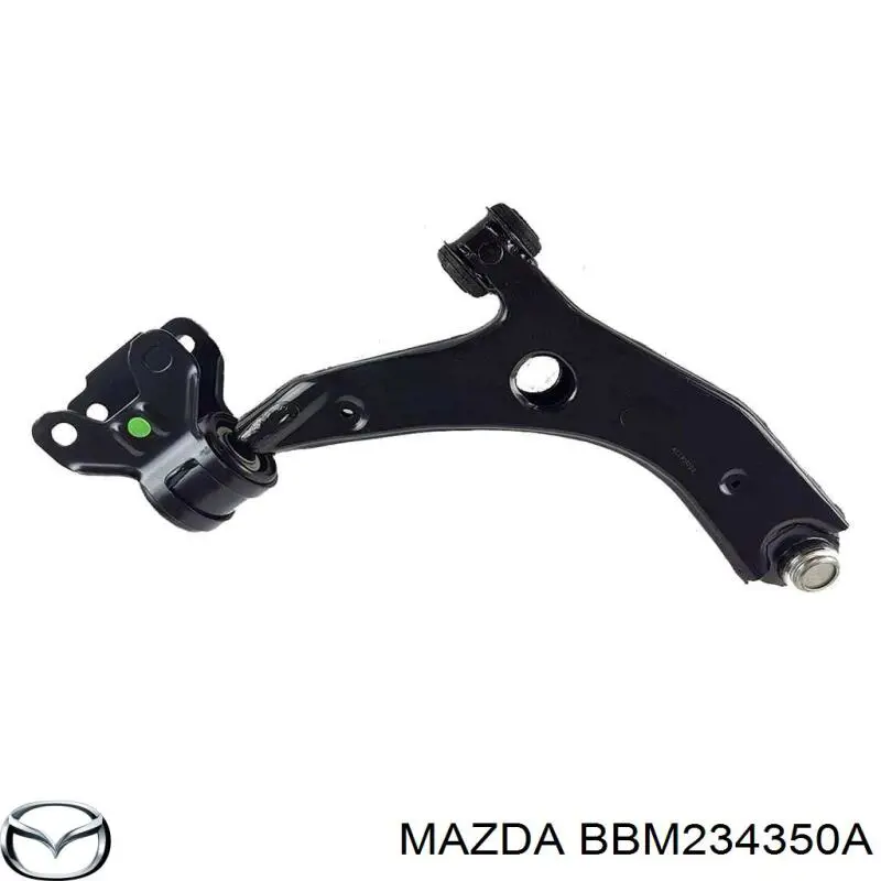Wahacz zawieszenia przedniego dolny lewy Mazda BBM234350A cena, od 82,99 USD