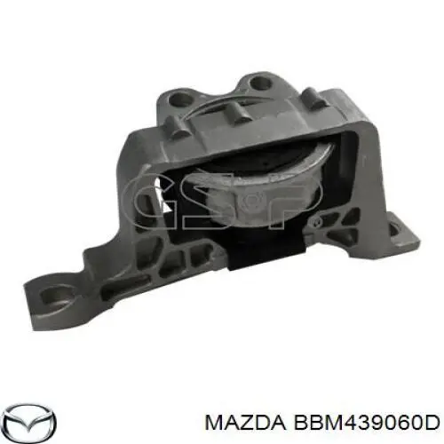 Do koszyka BBM439060D Mazda Poduszka (podpora) silnika prawa