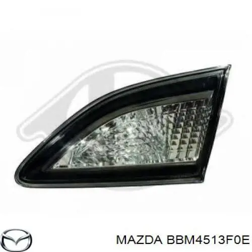 Lampa zespolona tylna prawa wewnętrzna Mazda 3 (BL)