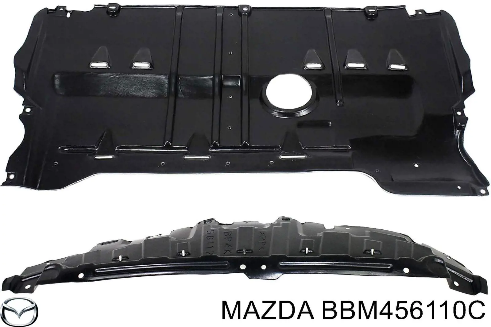 BBM456110C Mazda Osłona silnika, miski (przedziału silnika)