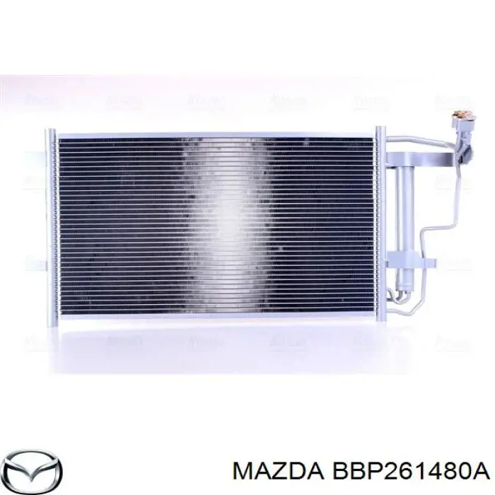Do koszyka BBP261480A Mazda Chłodnica klimatyzacji