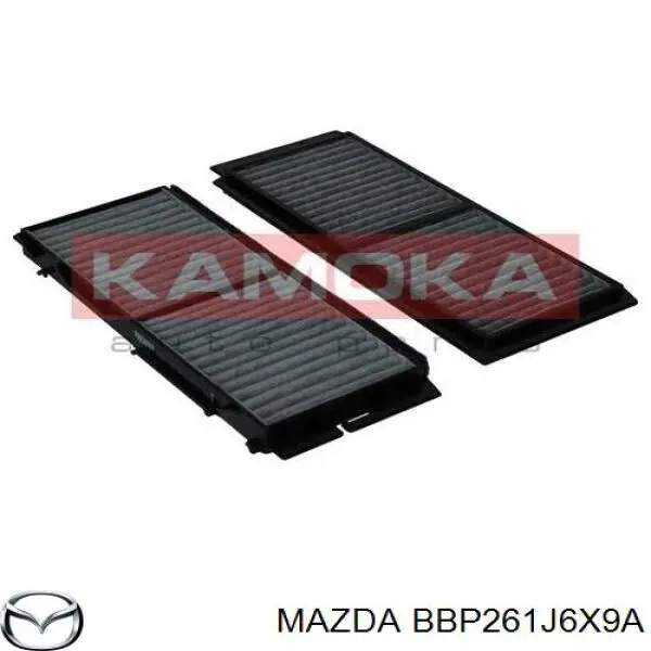 Do koszyka BBP261J6X9A Mazda Filtr kabiny