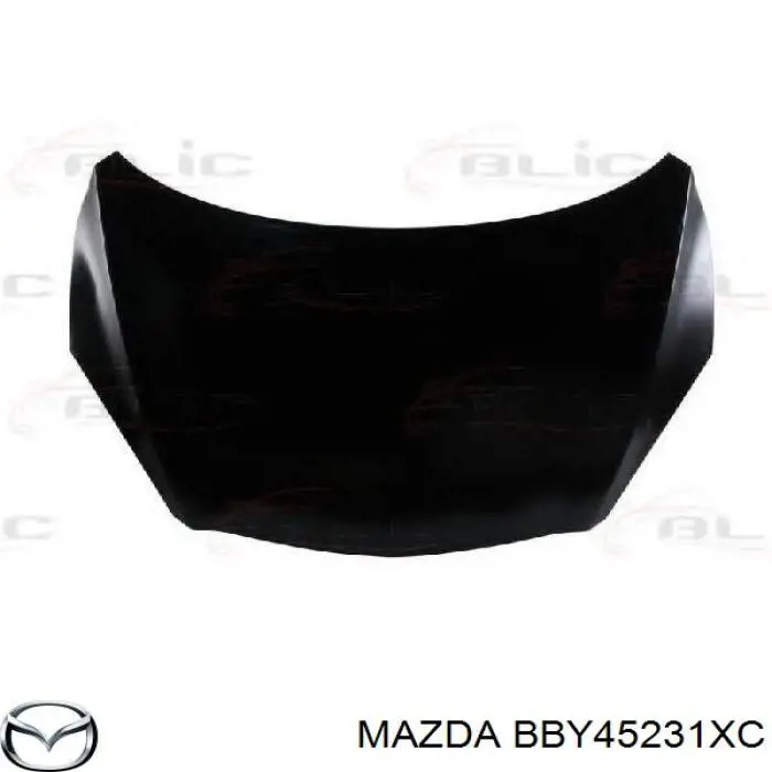 Maska silnika Mazda BBY45231XC cena, od 210,65 USD