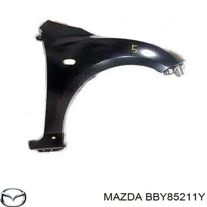 BBY85211Y Mazda Błotnik przedni prawy