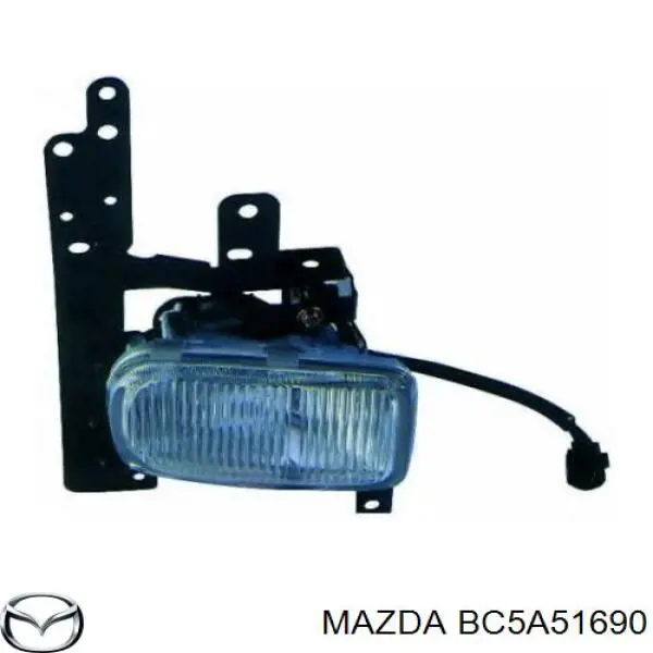 Lampa przeciwmgielna lewa Mazda 323 C V hatchback (BA) (1994 - 1998) cena, od 109,00 USD