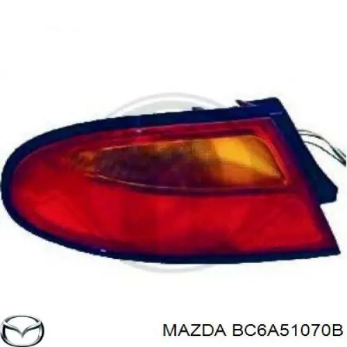 Do koszyka Kierunkowskaz lewy Mazda 323 F V BA