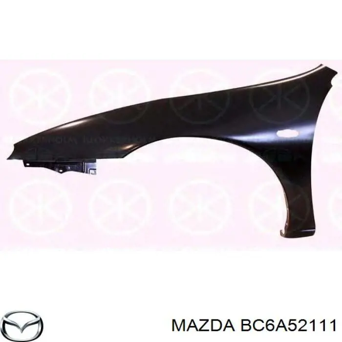 Błotnik przedni prawy Mazda 323 F V hatchback (BA) (1994 - 1998) cena, od 178,31 USD