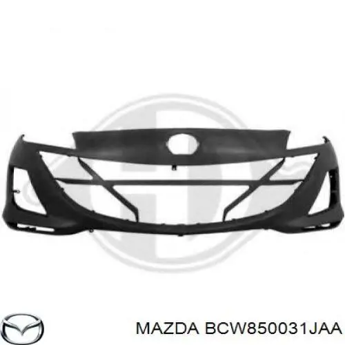Zderzak przedni Mazda BCW850031JAA cena, od 78,94 USD