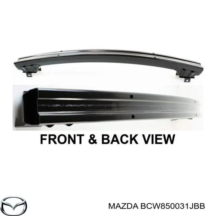 Wzmocnienie zderzaka przedniego do Mazda 3  BL