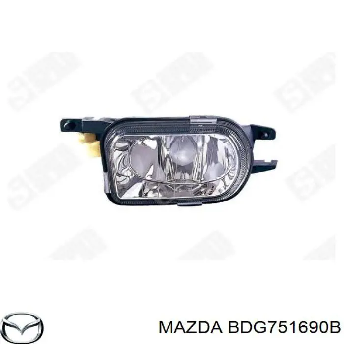 Lampa przeciwmgielna lewa do Mazda 3  BL