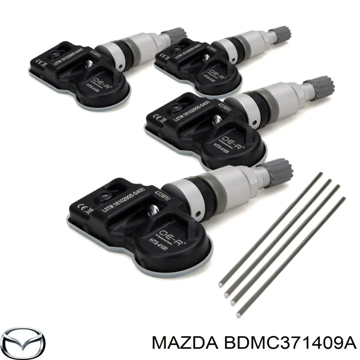 Czujnik ciśnienia w oponach Mazda BDMC371409A cena, od 54,48 USD