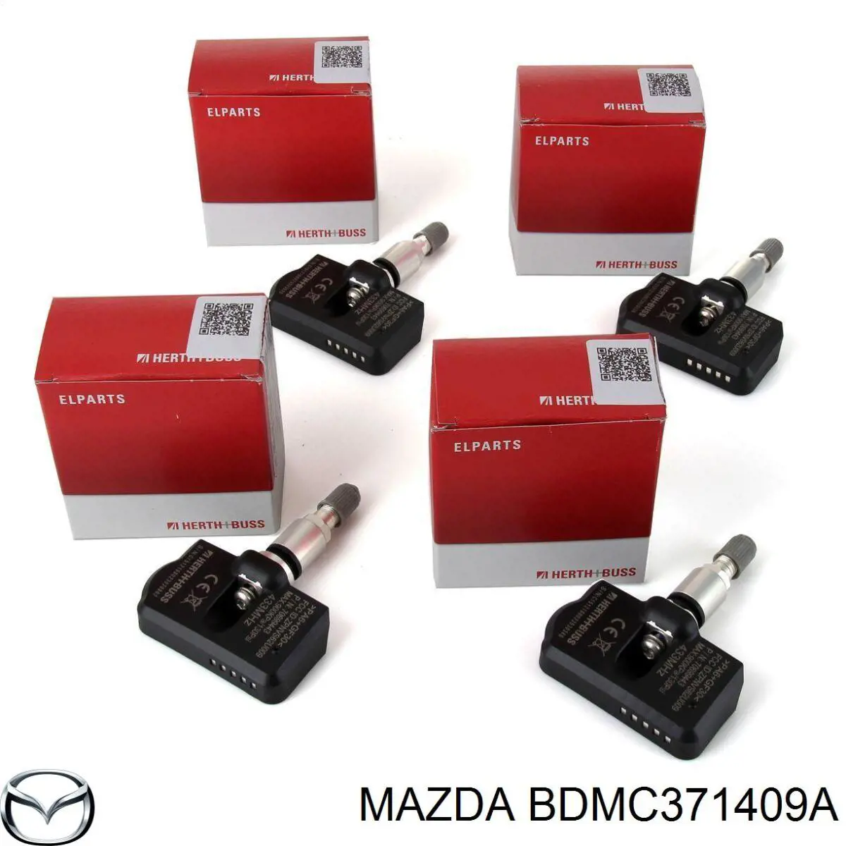 Do koszyka BDMC371409A Mazda Czujnik ciśnienia w oponach