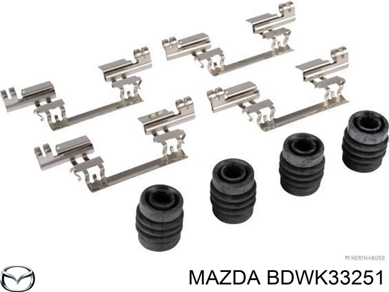 Tarcza hamulcowa przednia BEET33251 Mazda