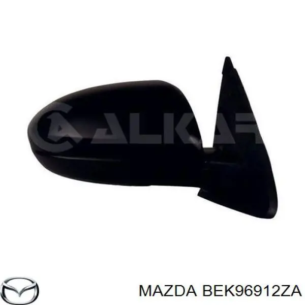 BEK96912ZA Mazda Lusterko wsteczne prawe