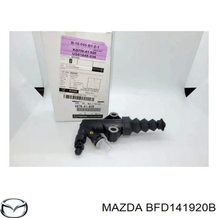 BFD141920B Mazda Cylinder roboczy sprzęgła