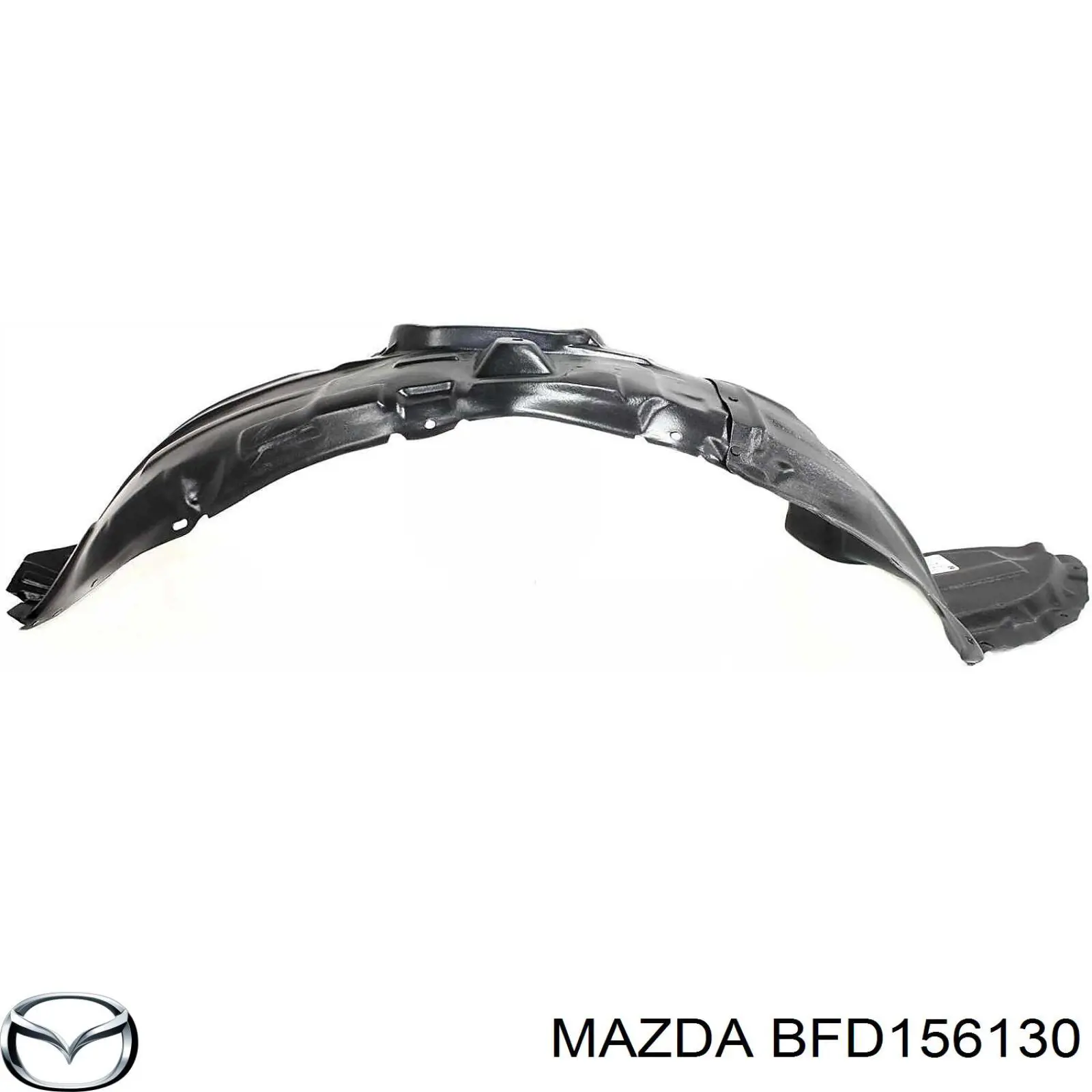 Nadkole błotnika przedniego prawe Mazda BFD156130 cena, od 12,23 USD