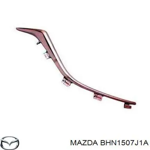 BHN1507J1A Mazda Listwa ochronna atrapy chłodnicy prawa