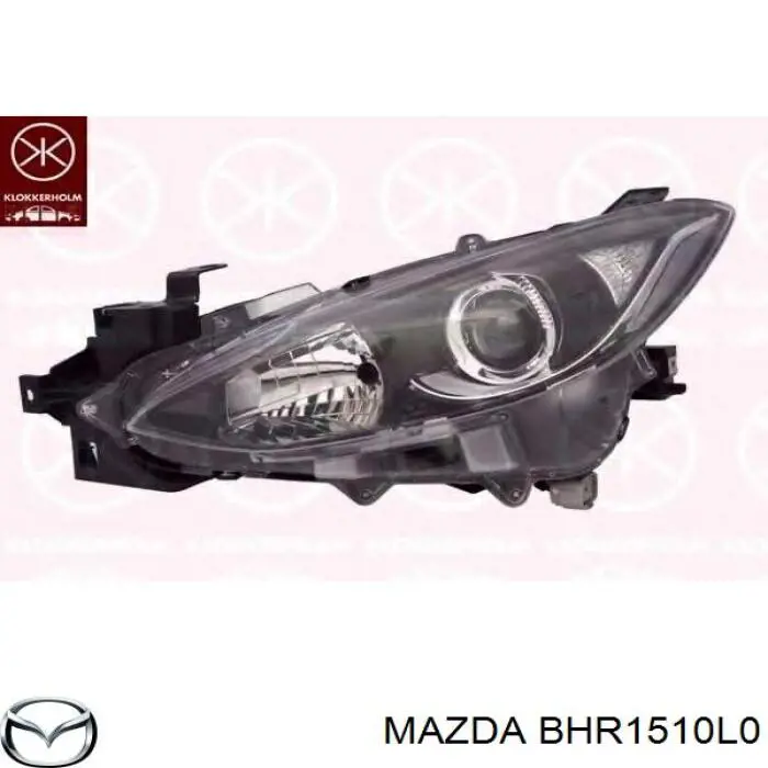 BHR1510L0 Mazda Reflektor lewy