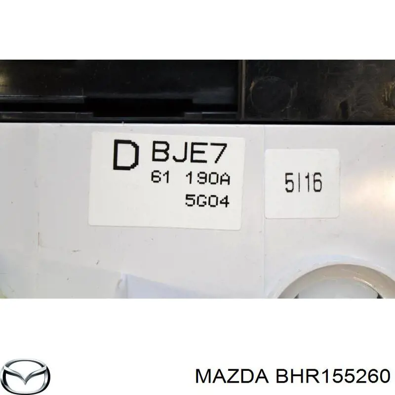 Przycisk podgrzewania fotela Mazda BHR155260 cena, od 59,59 USD