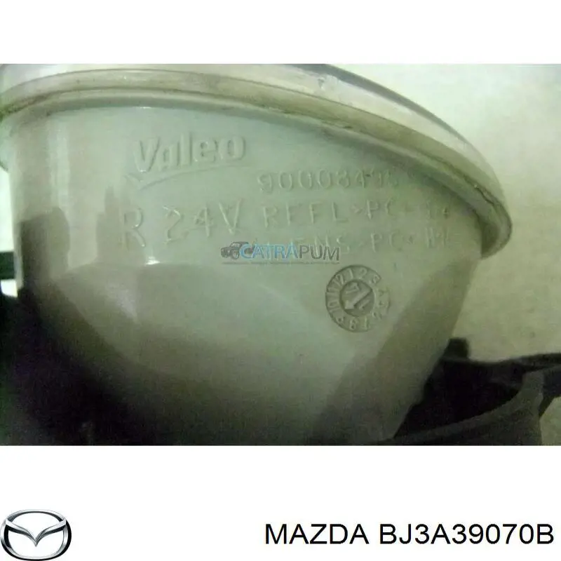 Poduszka (podpora) silnika lewa Mazda BJ3A39070B cena, od 67,90 USD