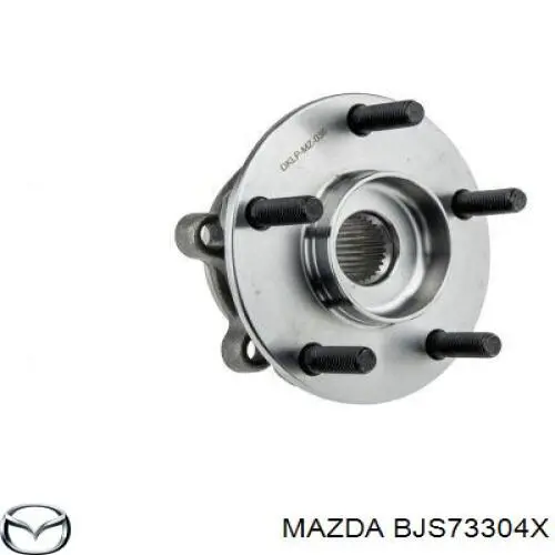 Do koszyka BJS73304X Mazda Piasta przednia
