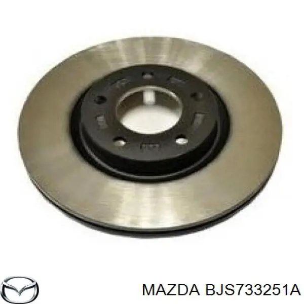 Do koszyka BJS733251A Mazda Tarcza hamulcowa przednia