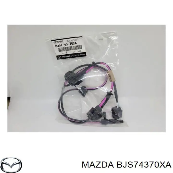 BJS74370XA Mazda Czujnik ABS przedni