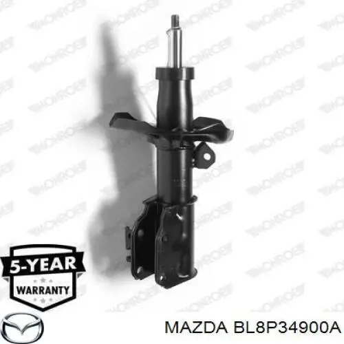 Do koszyka BL8P34900A Mazda Amortyzator przedni
