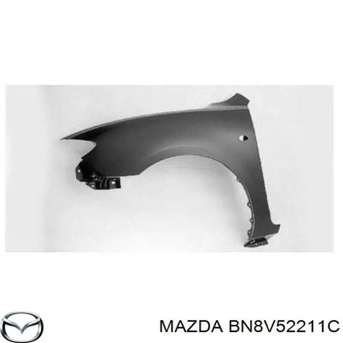 Błotnik przedni lewy Mazda BN8V52211C cena, od 56,77 USD