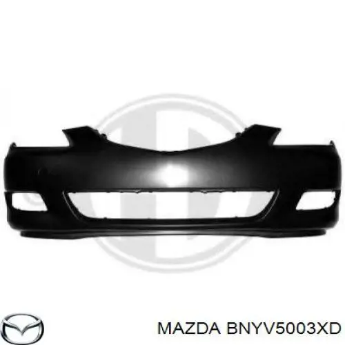 Zderzak przedni Mazda BNYV5003XD cena, od 95,90 USD