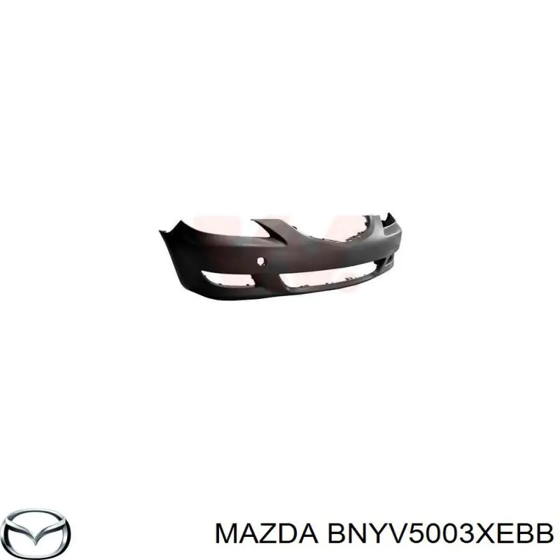 BNYV5003XEBB Mazda Zderzak przedni