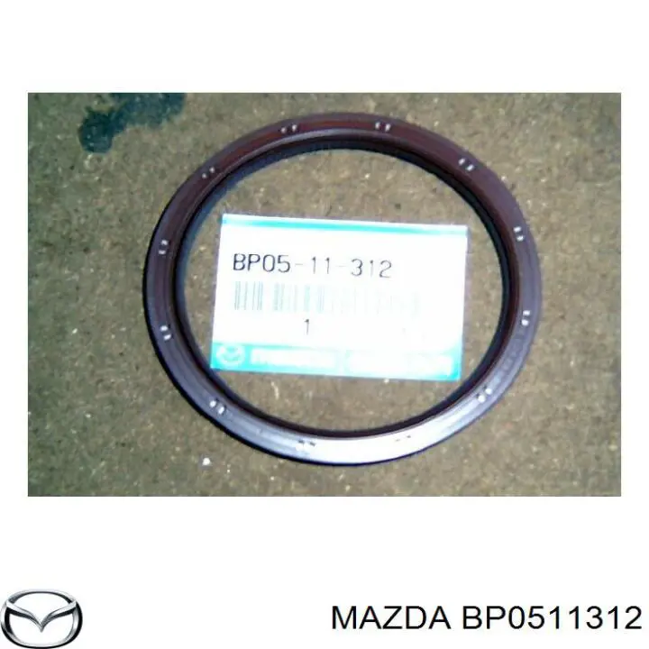 Uszczelniacz wału korbowego silnika tylny Mazda BP0511312 cena, od 10,36 USD