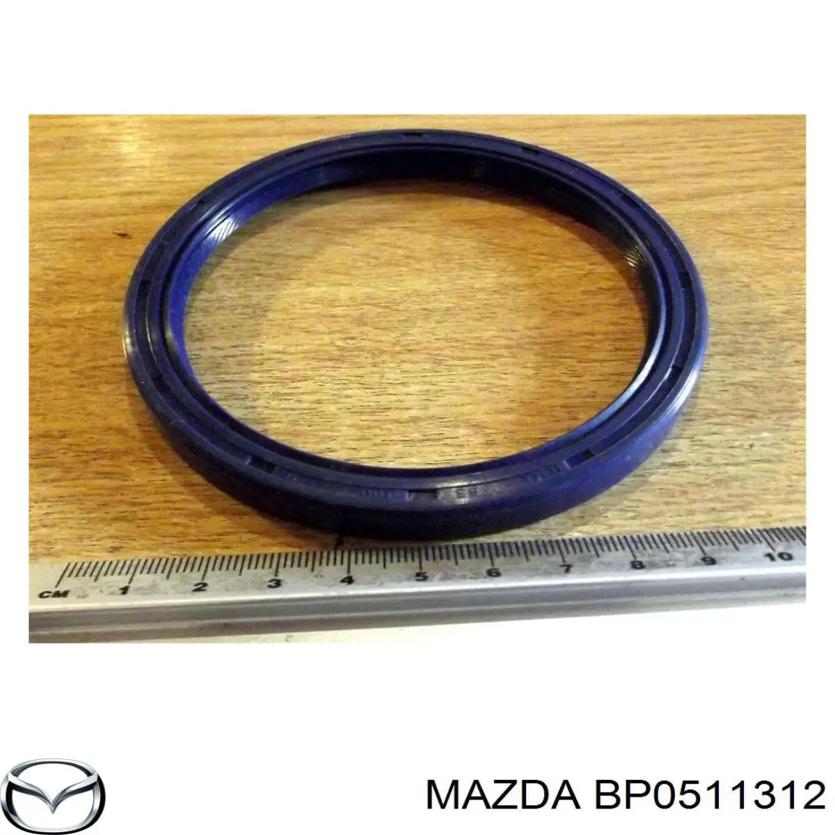 Do koszyka BP0511312 Mazda Uszczelniacz wału korbowego silnika tylny