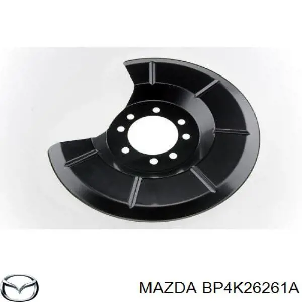 BP4K26261A Mazda Osłona tarczy hamulcowej tylnej