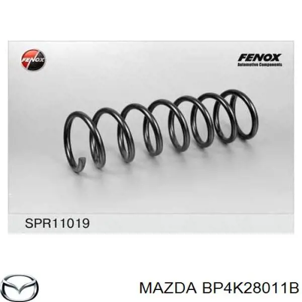 BP4K28011B Mazda Sprężyna tylna