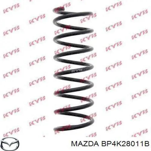 Sprężyna tylna Mazda BP4K28011B cena, od 28,33 USD