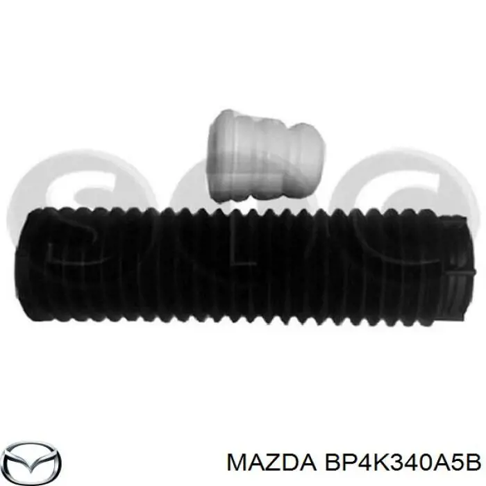 Do koszyka BP4K340A5B Mazda Osłona amortyzatora przedniego