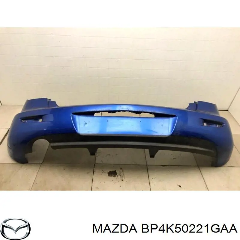 Do koszyka BP4K50221GAA Mazda Zderzak tylny