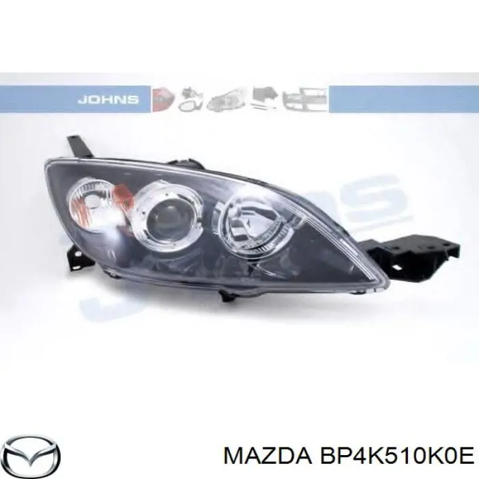 Reflektor prawy Mazda BP4K510K0E cena, od 108,96 USD