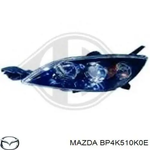 Do koszyka BP4K510K0E Mazda Reflektor prawy